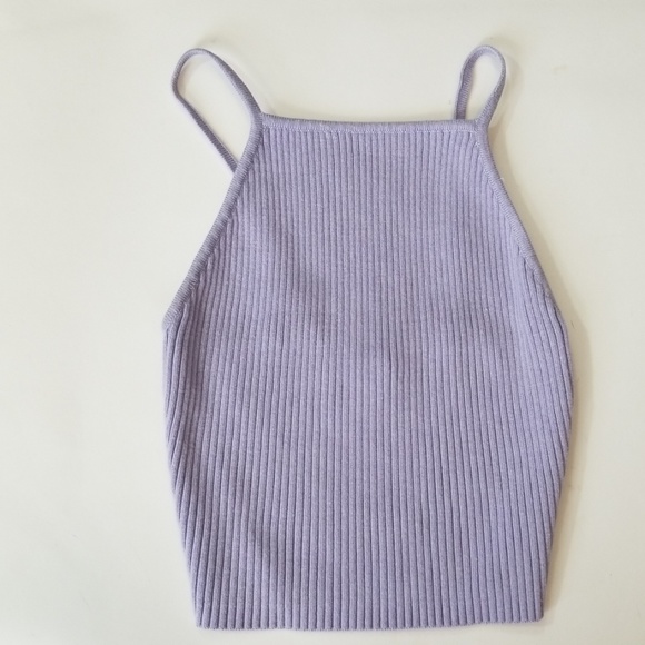 Forever 21 Tops - Small light Blue Crop Sweater Tank